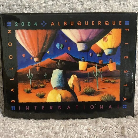 RARE Artiles 2004 Albuquerque Ballon FiestaTile - Picture 1 of 4